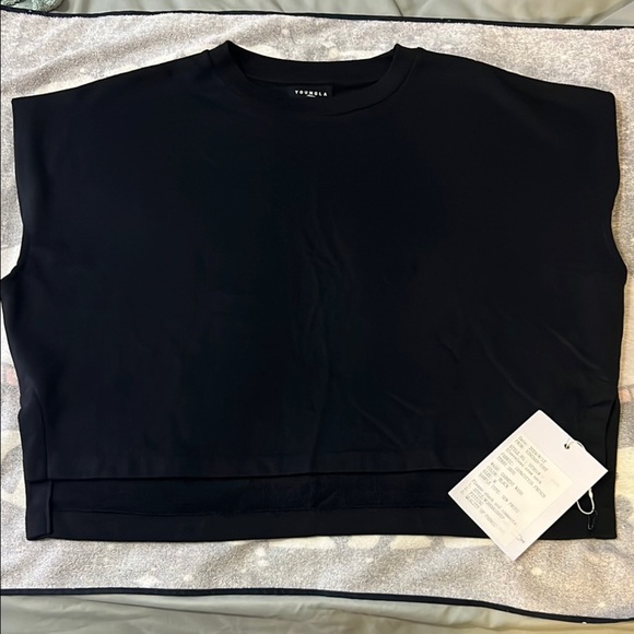 YoungLA Black Sleeveless Muscle Tee Relaxed Fit ( SAMPLE ) - Picture 2 of 9